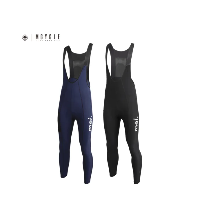 MCYCLE MK086 FLEECE MEN CYCLING BIB PANTS