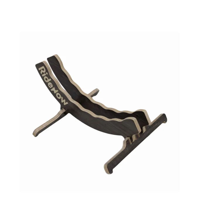 RideNow Universal Adjustable Bike Parking Wooden Floor Stand