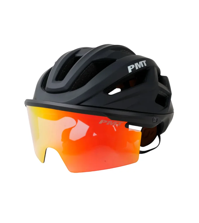 PMT Meedo 3 Cycling Helmet with Magnetic REVO Sunglasses
