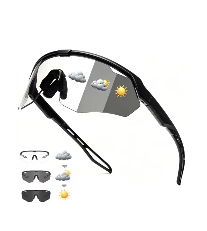 EYEGLASSES NO LOGO BLACK PHOTOCHROMIC