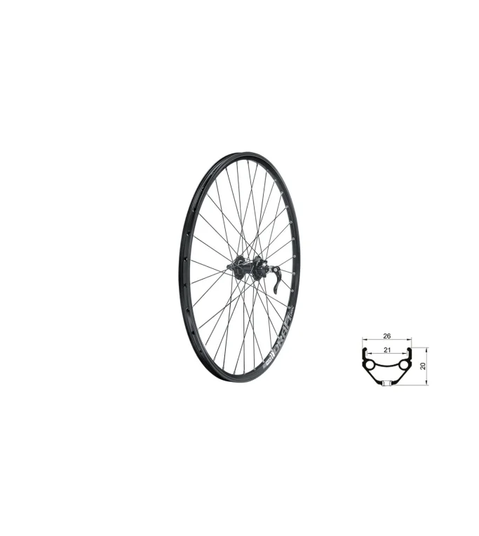 kellys front wheel kls draft 3dsc 28/29