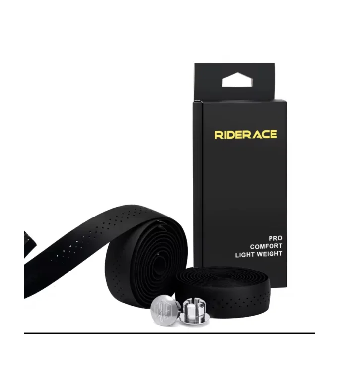 RIDERACE Bicycle Handlebar Tape Road Bike Handle Bar Tapes Anti-slip PU EVA Breathable Cycling Damping Anti-Vibration Straps