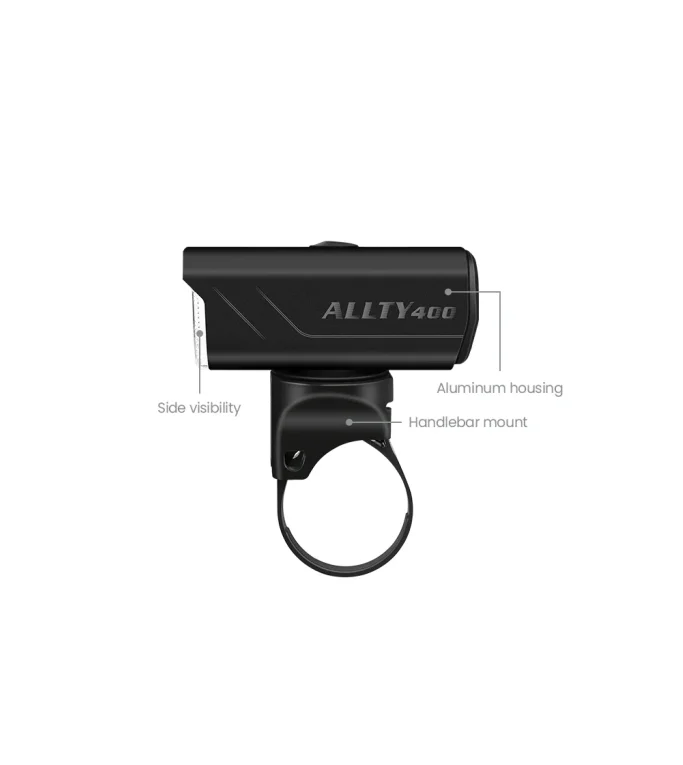 MagicShine Light ALLTY 400 LUMENS RECHARGEABLE FRONT