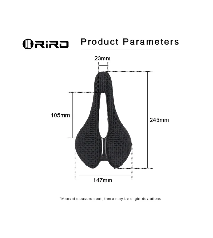 Odi Carbon Fiber Saddle 3D Printing Cycling Seat X8 168g