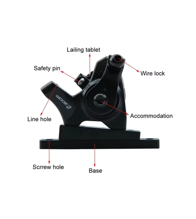 ZOOM DB 580 FLAT MOUNT  MECHANICAL DISC BRAKE FRONT REAR