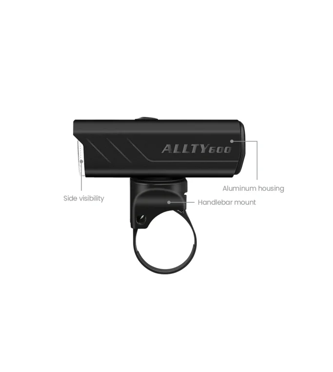 MagicShine Light ALLTY 600 LUMENS RECHARGEABLE FRONT