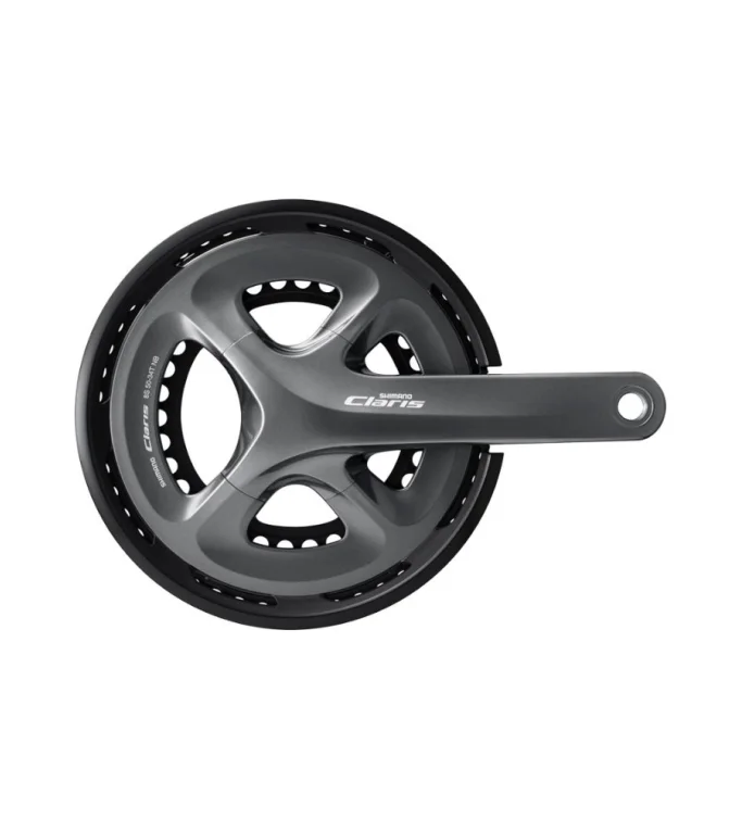 SHIMANO CLARIS CRANKSET AND BB FC-R2000 FRONT CHAINWHEEL