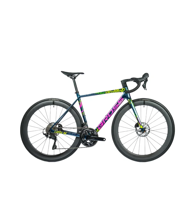 Bross Vagabond 5 plus 105 R7120 Carbon Endurance Road Bike with Carbon Wheels
