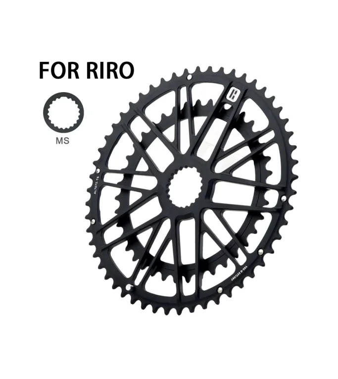 RIRO CHAINRING 2 SPEED MS 53-39T AL7075-T Y03-G