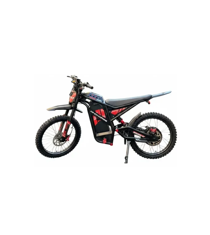 Y1 Electric Dirt Bike 3000W, 70KM/H Speed, 60V 35Ah Removable Battery, 70KM Range, Carbon Alloy Frame, 19x3 Inches Off-Road Tires, Dual Suspension
